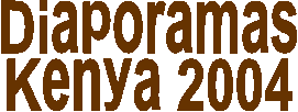 Diaporamas
Kenya 2004